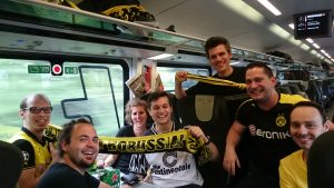 Der schwarzgelbe Express rollt